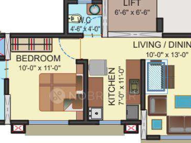 1 BHK Flat In Chandiwala Pearl Heaven For Sale In Andheri E