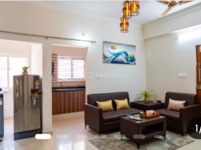 1 BHK Independent House in Domlur Layout for rent Bengaluru. The reference number is 21078912