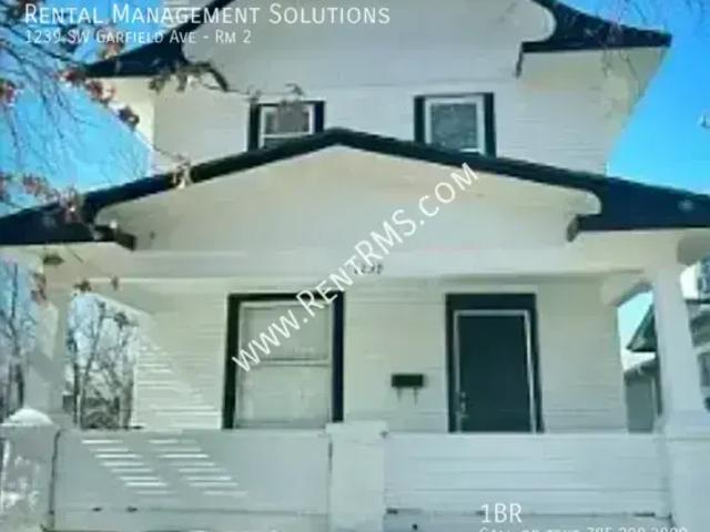 1 BR, 0 BA Apartment 1239 SW Garfield Ave, Topeka, KS 66604