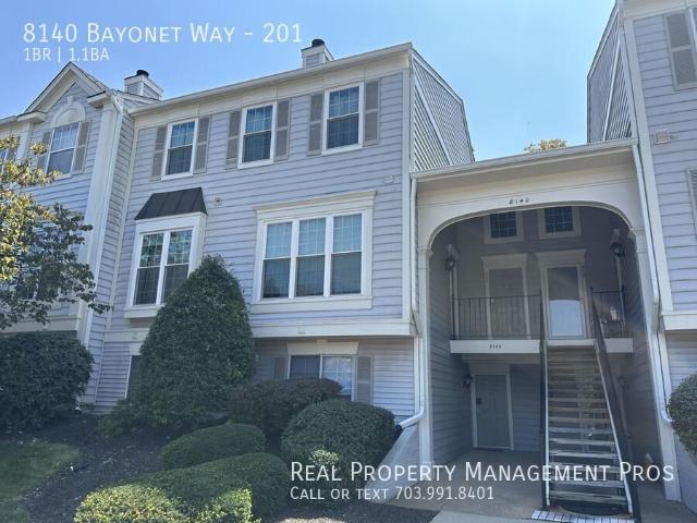 1 BR, 1.5 BA Apartment 8140 Bayonet Way, Manassas, VA 20109