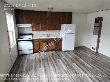 1 BR, 1 BA Apartment S7559 US 12, North Freedom, WI 53951