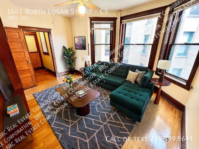 1 BR, 1 BA Apartment 1461 North Logan Street, Denver, CO 80203
