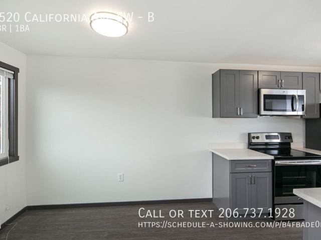 1 BR, 1 BA Apartment 1520 California Ave SW, Seattle, WA 98116