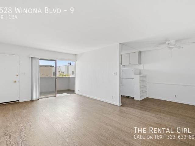 1 BR, 1 BA Apartment 1528 Winona Blvd, Los Angeles, CA 90027