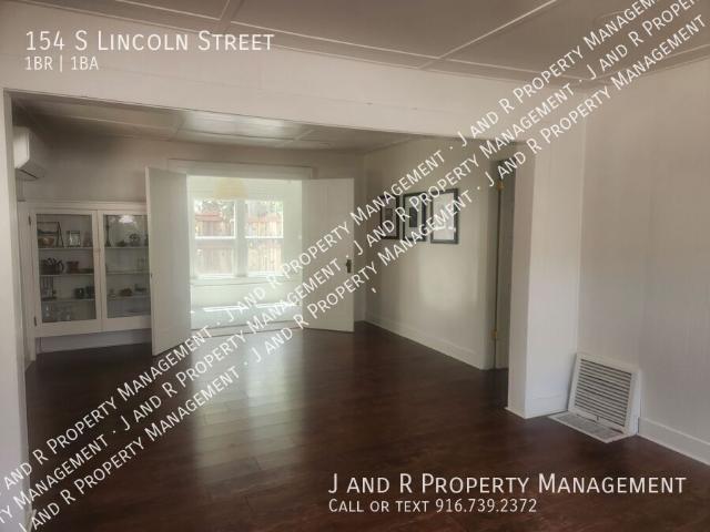 1 BR, 1 BA Apartment 154 S Lincoln Street, Roseville, CA 95678