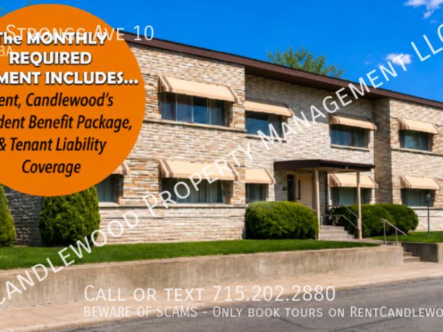 1 BR, 1 BA Apartment 1579 Strongs Ave 10, Stevens Point, WI 54481