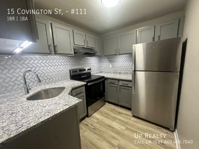 1 BR, 1 BA Apartment 15 Covington St, New Britain, CT 06053