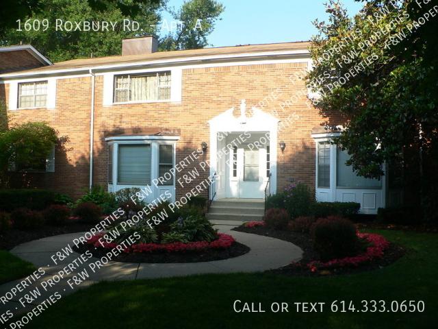 1 BR, 1 BA Apartment 1609 Roxbury Rd Grandview Heights, OH 43212
