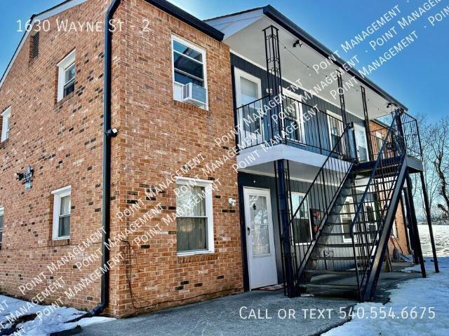 1 BR, 1 BA Apartment 1630 Wayne St, Roanoke, VA 24012