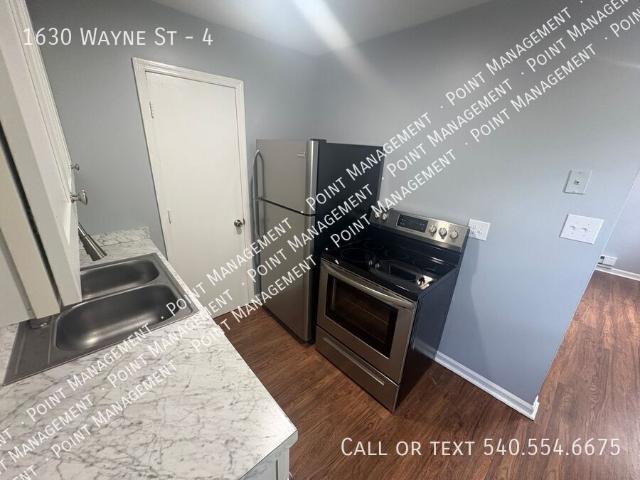 1 BR, 1 BA Apartment 1630 Wayne St, Roanoke, VA 24012