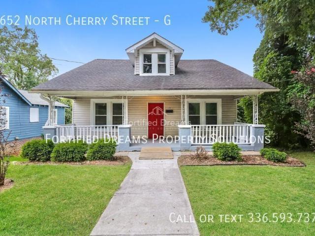 1 BR, 1 BA Apartment 1652 North Cherry Street, Winston Salem, NC 27105