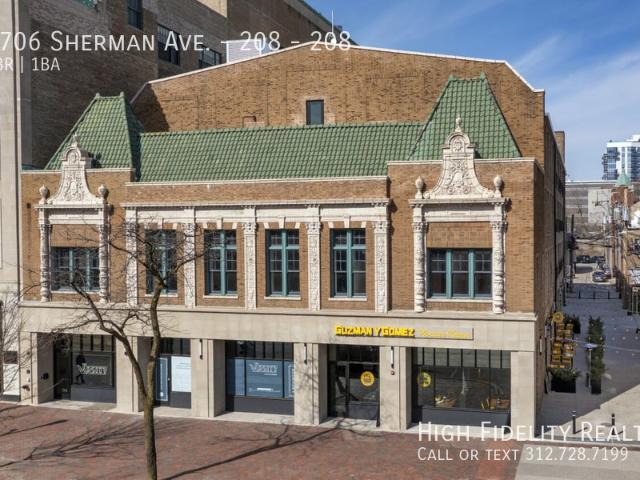 1 BR, 1 BA Apartment 1706 Sherman Ave. 208, Evanston, IL 60201
