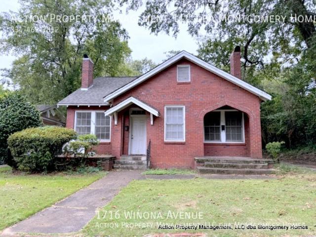 1 BR, 1 BA Apartment 1716 Winona Avenue, Montgomery, AL 36107