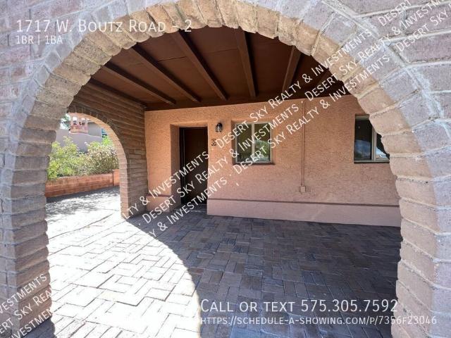 1 BR, 1 BA Apartment 1717 W. Boutz Road, Mesilla, NM 88046