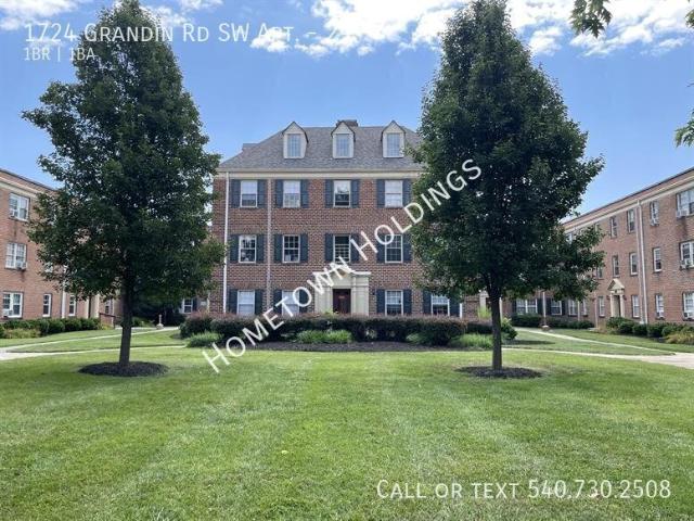 1 BR, 1 BA Apartment 1724 Grandin Rd SW Apt Roanoke, VA 24015
