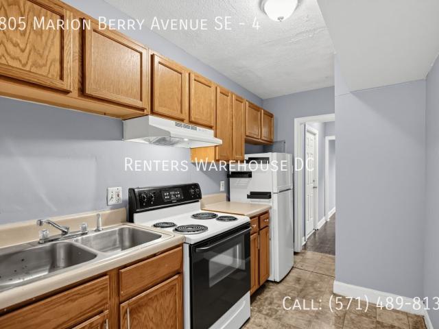 1 BR, 1 BA Apartment 1805 Marion Berry Avenue SE, Washington, DC 20020