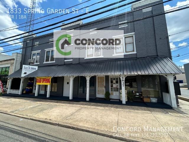 1 BR, 1 BA Apartment 1833 Spring Garden St, Greensboro, NC 27403
