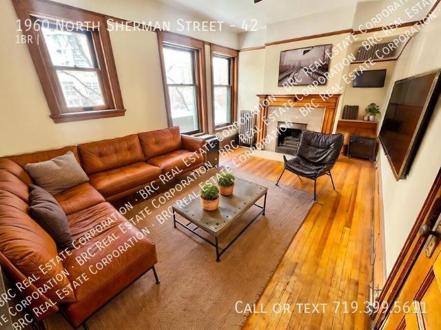 1 BR, 1 BA Apartment 1960 North Sherman Street, Denver, CO 80205