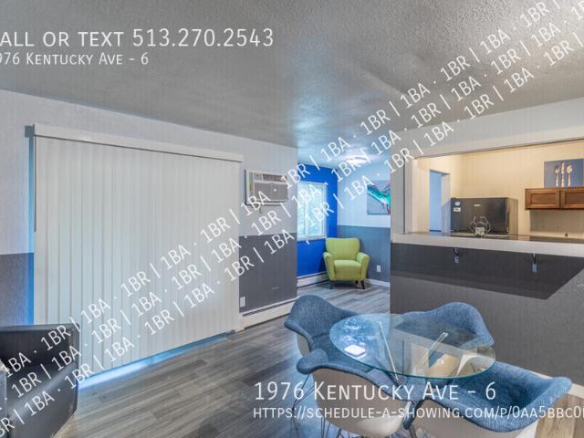1 BR, 1 BA Apartment 1976 Kentucky Ave, Cincinnati, OH 45223