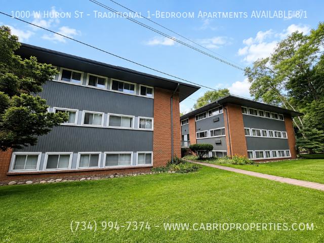 1 BR, 1 BA Apartment 1000 W Huron St, Ann Arbor, MI 48103