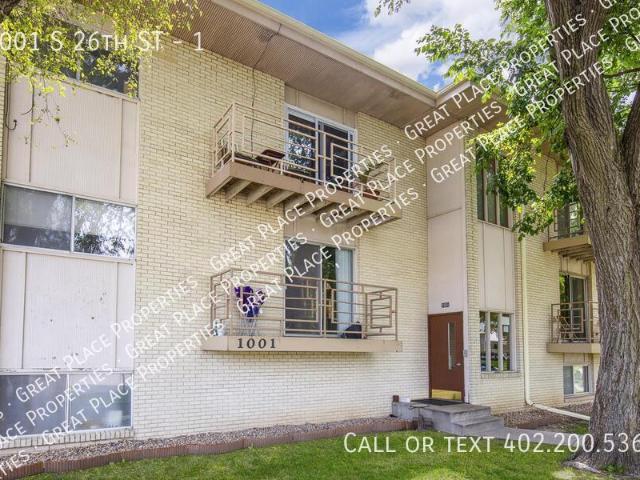 1 BR, 1 BA Apartment 1001 S 26th ST, Lincoln, NE 68510