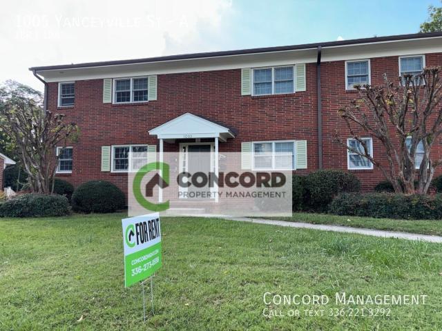 1 BR, 1 BA Apartment 1005 Yanceyville St, Greensboro, NC 27405