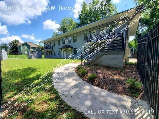 1 BR, 1 BA Apartment 101 Sunset Ave NW [Roman], Atlanta, GA 30314