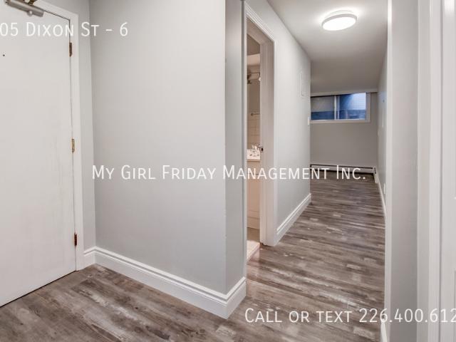 1 BR, 1 BA Apartment 105 Dixon St, Kitchener, ON N2G 3E8
