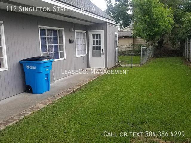 1 BR, 1 BA Apartment 112 Singleton Street A, Thibodaux, LA 70301