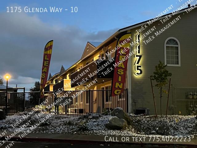 1 BR, 1 BA Apartment 1175 Glenda Way, Reno, NV 89509