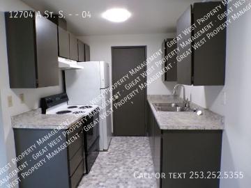 1 BR, 1 BA Apartment 12704 A St. S., Tacoma, WA 98444