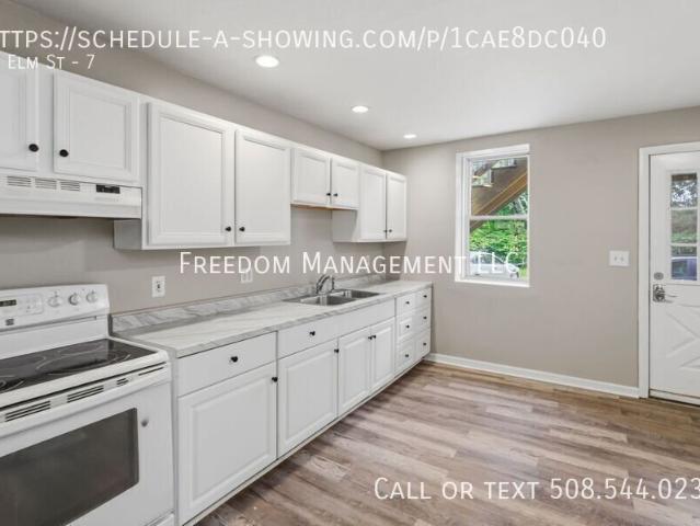 1 BR, 1 BA Apartment 12 Elm St, North Brookfield, MA 01535