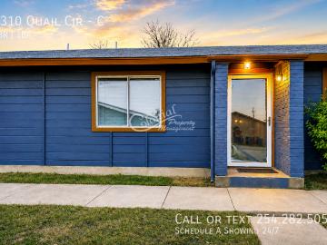 1 BR, 1 BA Apartment 1310 Quail Cir, Killeen, TX 76549