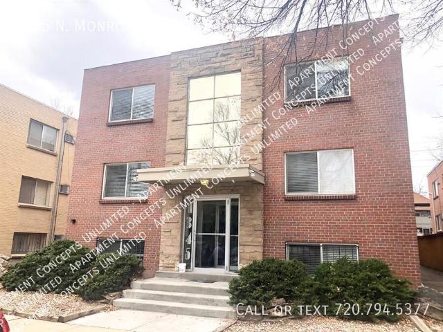 1 BR, 1 BA Apartment 1345 N. Monroe Street, Denver, CO 80206