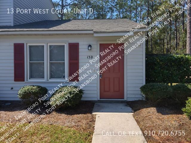 1 BR, 1 BA Apartment 13 Port West Court Unit D, Swansboro, NC 28584