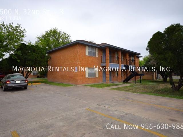 1 BR, 1 BA Apartment 2500 N. 32nd St McAllen, TX 78501