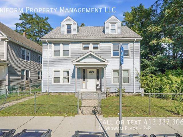 1 BR, 1 BA Apartment 26 Wigwam Place, Springfield, MA 01108