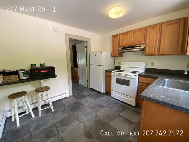 1 BR, 1 BA Apartment 277 Mast Rd, Durham, NH 03824