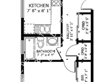 1 BR, 1 BA Apartment 27 S Ogden Street, Denver, CO 80209
