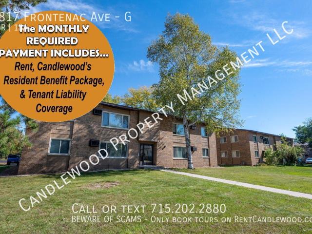 1 BR, 1 BA Apartment 2817 Frontenac Ave, Stevens Point, WI 54481