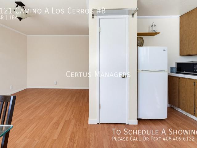1 BR, 1 BA Apartment 2121 Camino A Los Cerros #B, Menlo Park, CA 94025