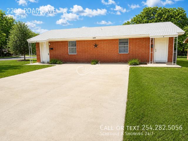 1 BR, 1 BA Apartment 2208 POAGE AVE, KILLEEN, TX 76543