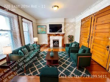 1 BR, 1 BA Apartment 220 East 20th Ave, Denver, CO 80205