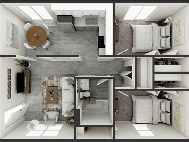 1 BR, 1 BA Apartment 2218 E 59th St Unit 2504, Tulsa, OK 74105