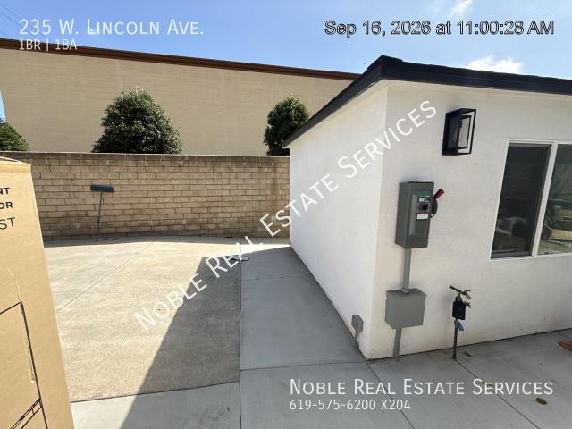 1 BR, 1 BA Apartment 235 W. Lincoln Ave Escondido, CA 92026