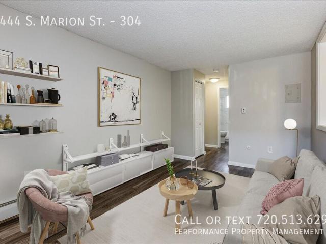 1 BR, 1 BA Apartment 3444 S. Marion St Englewood, CO 80113