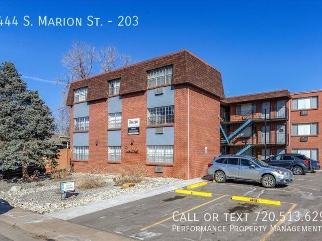 1 BR, 1 BA Apartment 3444 S. Marion St Englewood, CO 80113