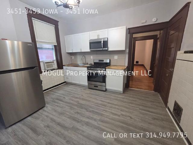 1 BR, 1 BA Apartment 3451 3453 Iowa, St Louis, MO 63118