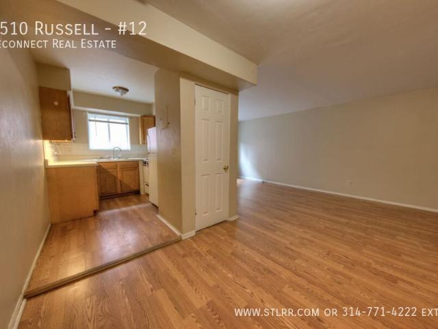 1 BR, 1 BA Apartment 3510 Russell, St. Louis, MO 63104
