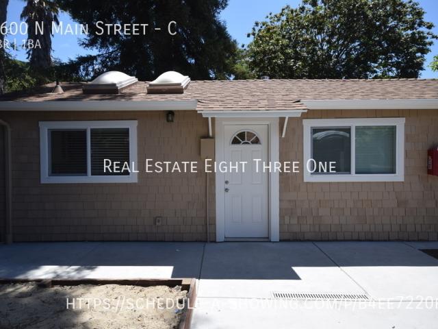 1 BR, 1 BA Apartment 3600 N Main Street, Soquel, CA 95073